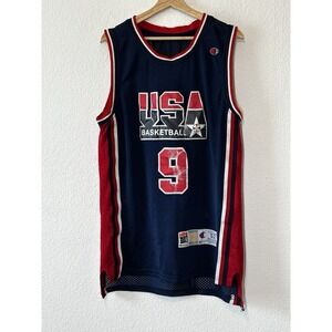 Vintage Champion Michael Jordan #9 1992 USA Dream Team Olympic Jersey Size 52